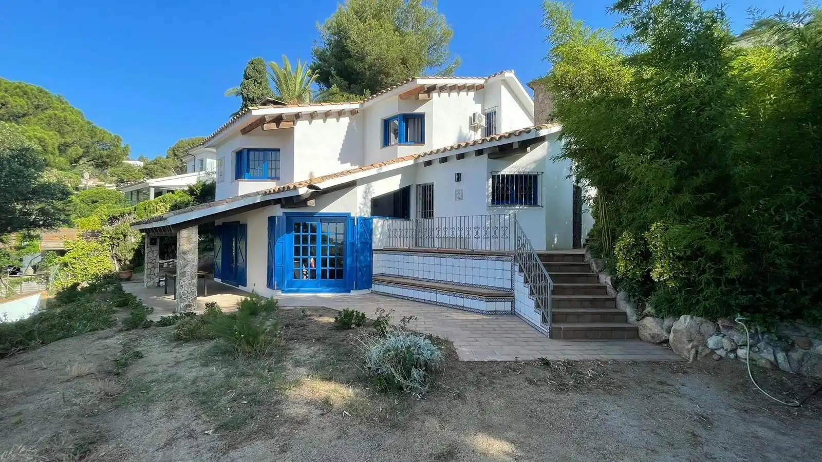Exterior view of Houses for sale in Blanes  with Air Conditioner, Heating and Community pool