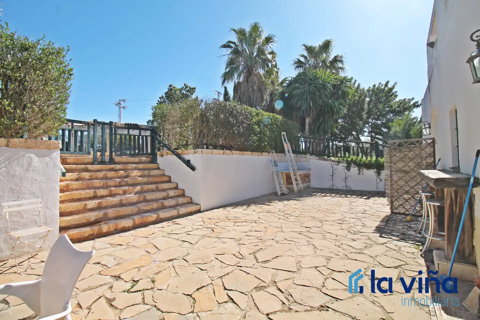 Jardín de Finca rústica en venta en Martín de la Jara con Aire acondicionado, Jardín privado y Trastero