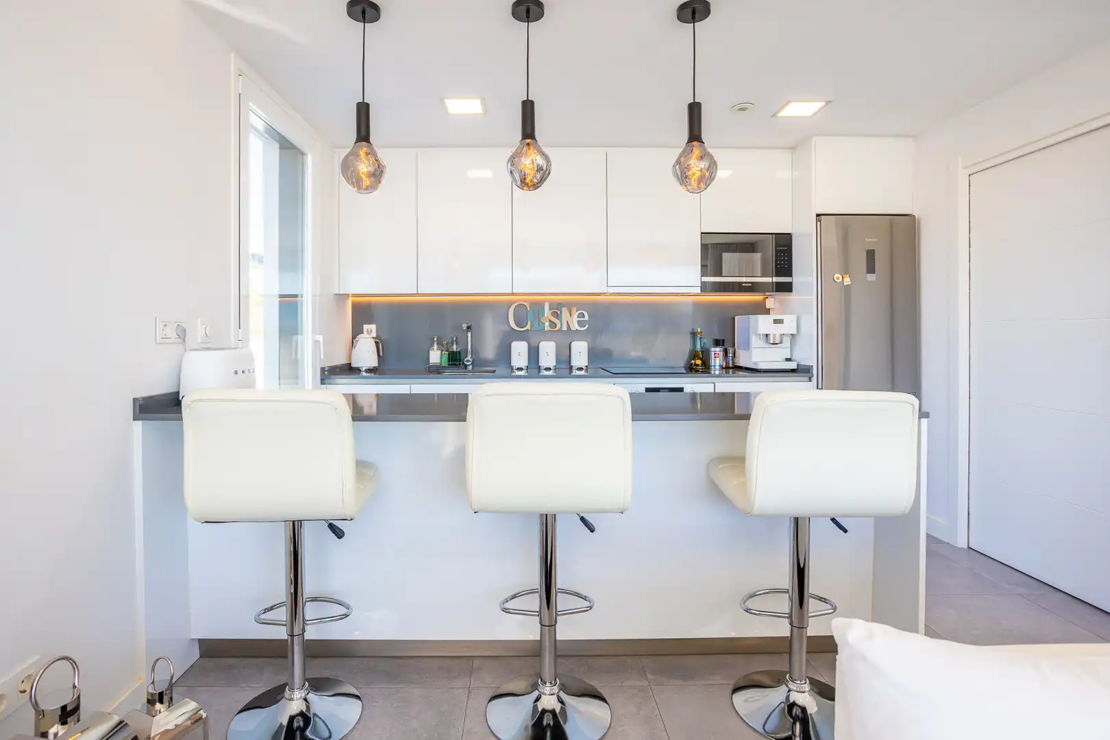 Cocina de Ático en venta en Mijas con Aire acondicionado, Terraza y Piscina