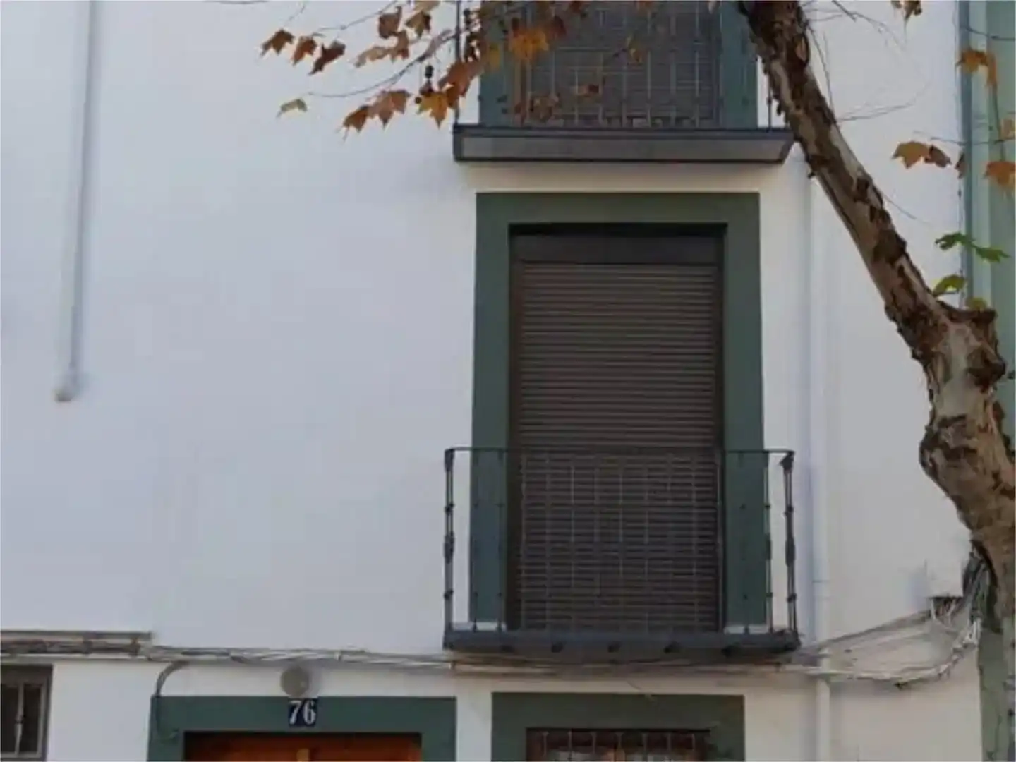 Vista exterior de Casa adosada en venda en Pegalajar amb Balcó