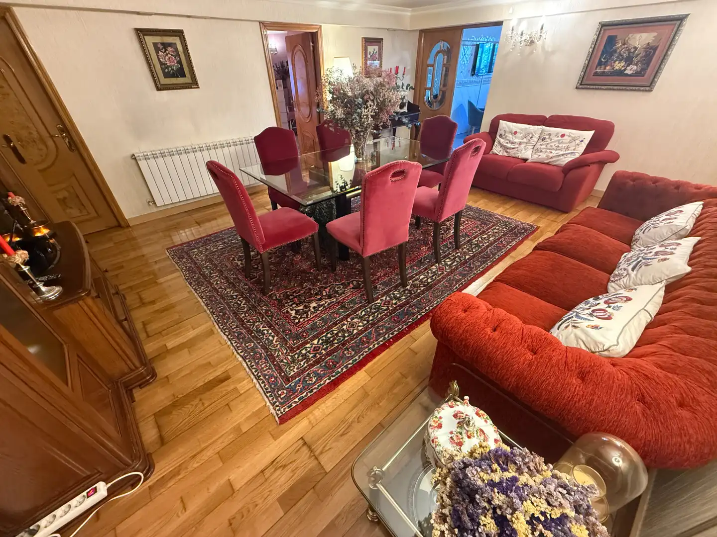 Comedor de Casa o chalet en venta en Castrillón con Calefacción, Jardín privado y Piscina