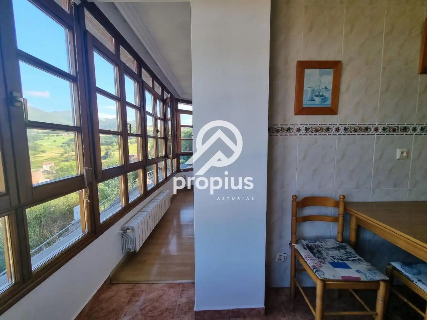 Habitación de Casa adosada en venta en Piloña con Calefacción, Jardín privado y Parquet