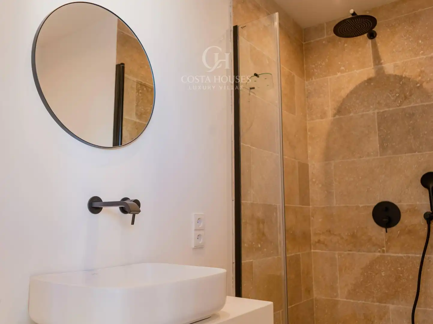 Baño de Casa o chalet en venta en Benissa con Aire acondicionado, Calefacción y Jardín privado