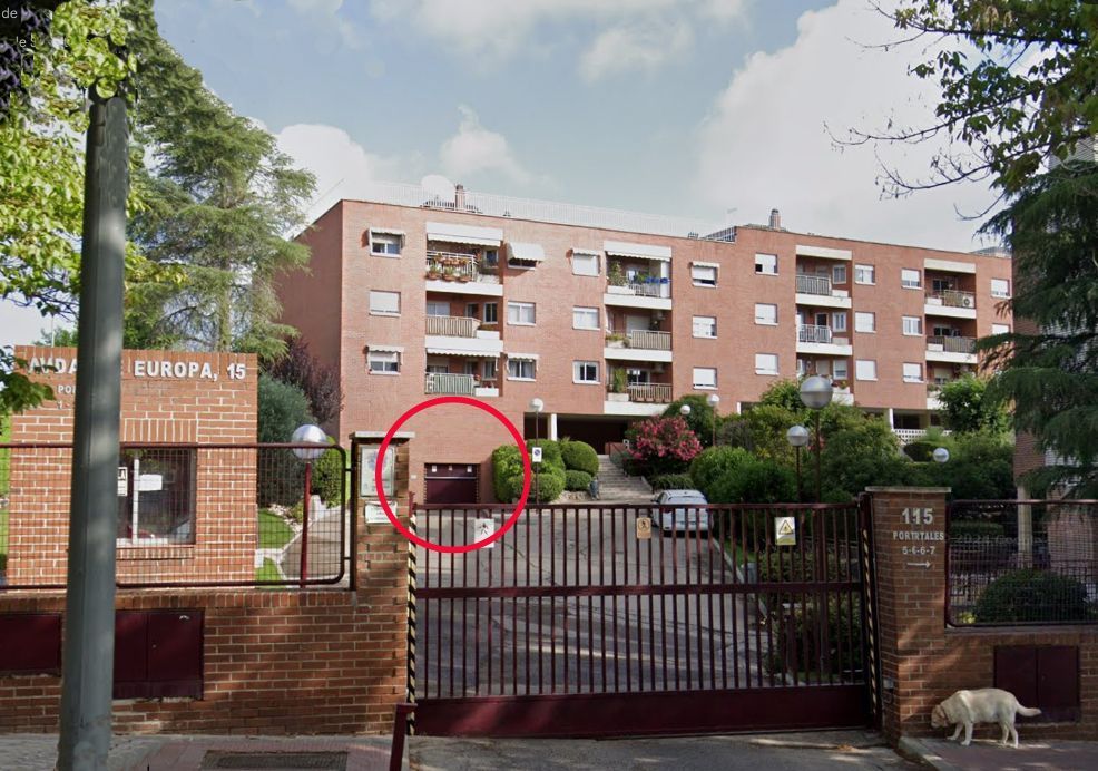 Exterior view of Garage for sale in Pozuelo de Alarcón