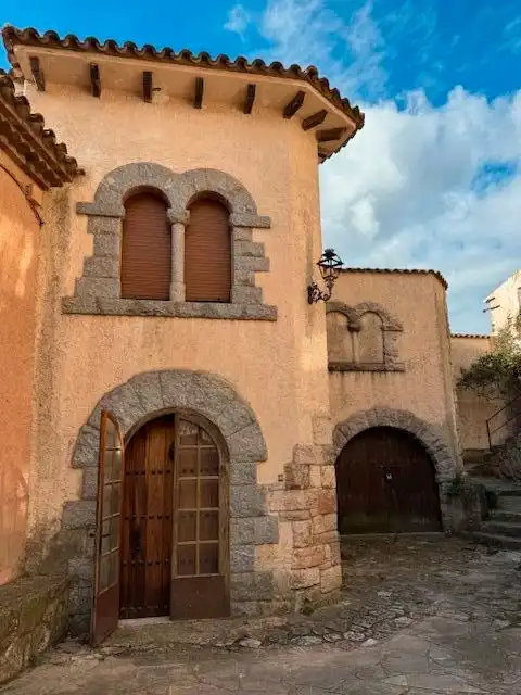 Vista exterior de Finca rústica en venta en Figuerola del Camp con Calefacción, Jardín privado y Amueblado