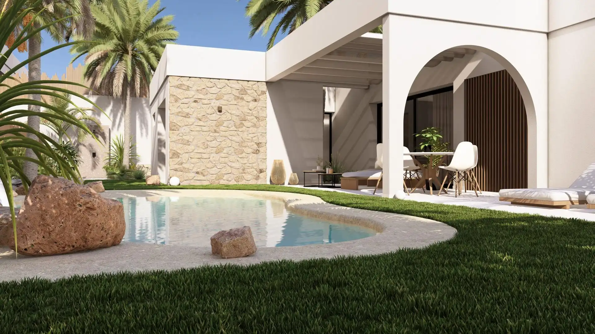 Terraza de Casa o chalet en venta en Murcia con Aire acondicionado, Terraza y Piscina