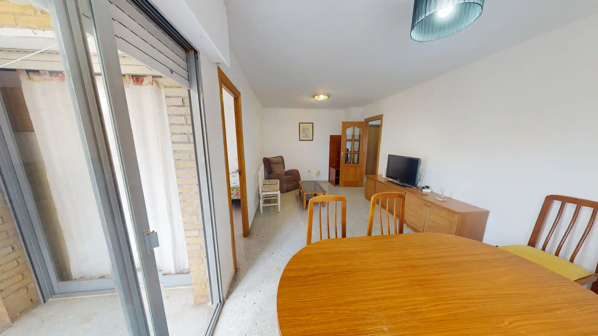 Sala d'estar de Pis en venda en Alicante / Alacant amb Terrassa, Moblat i Alarma
