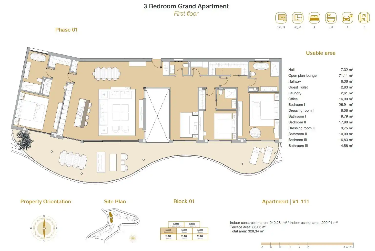 Apartament amb terrassa en venda a La Quinta, imagen 49