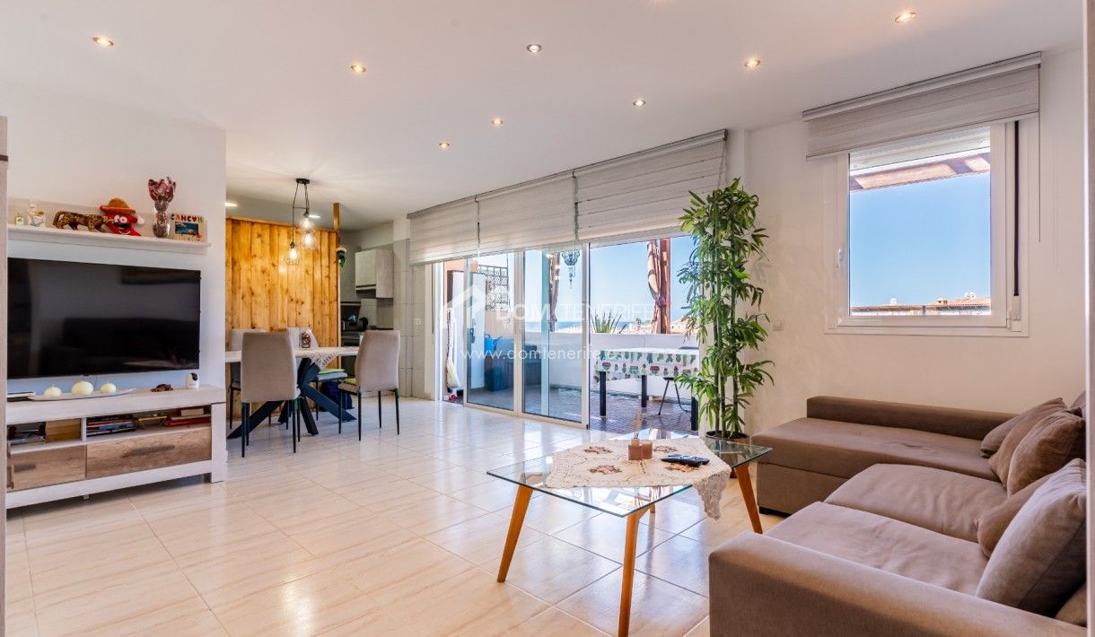 Wohnzimmer von Wohnung zum Verkauf in San Miguel de Abona mit Terrasse, Schwimmbad und Möbliert