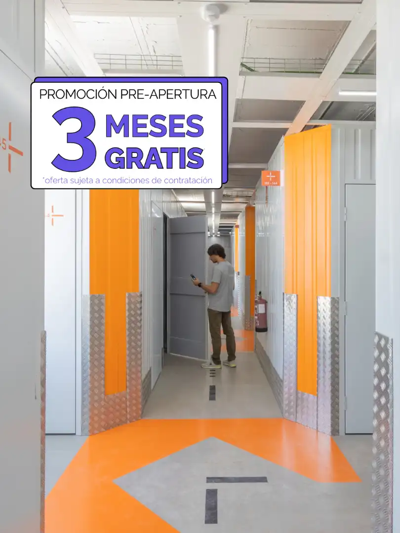 Storage room for rent in Madrid  with Alarm