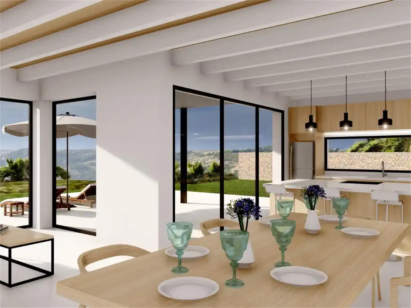 Comedor de Casa o chalet en venta en Maó - Mahón con Aire acondicionado, Piscina y Balcón