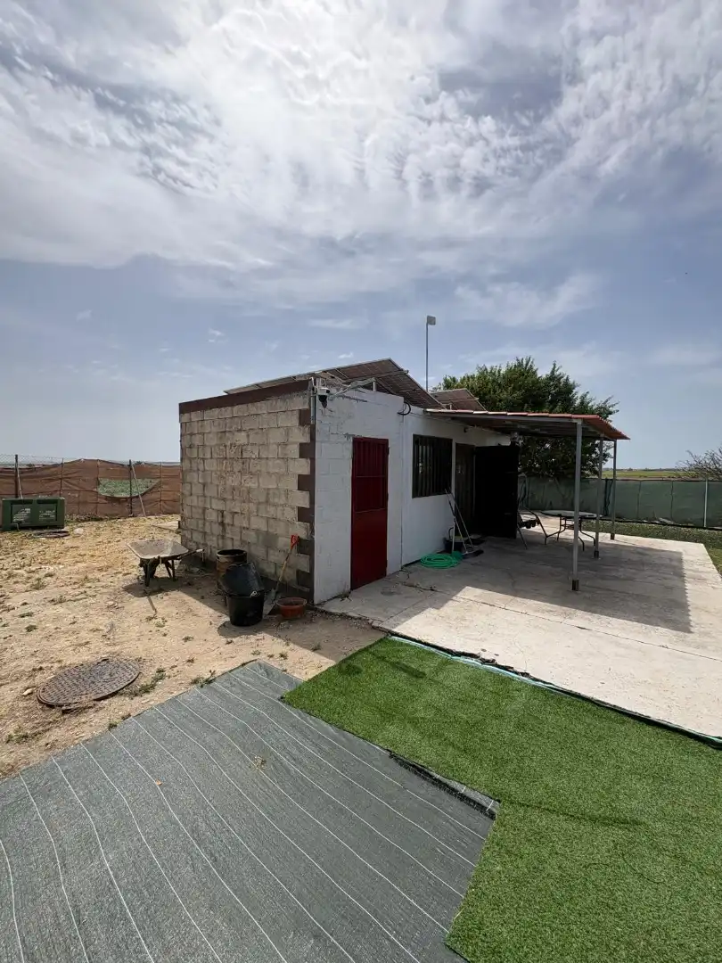 Exterior view of Houses for sale in Sanlúcar de Barrameda  with Private garden, Storage room and Swimming Pool