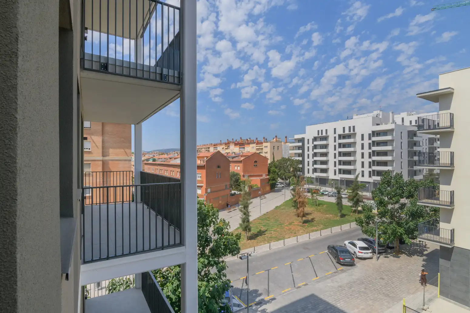 Vista exterior de Pis en venda en Viladecans amb Aire condicionat, Calefacció i Parquet