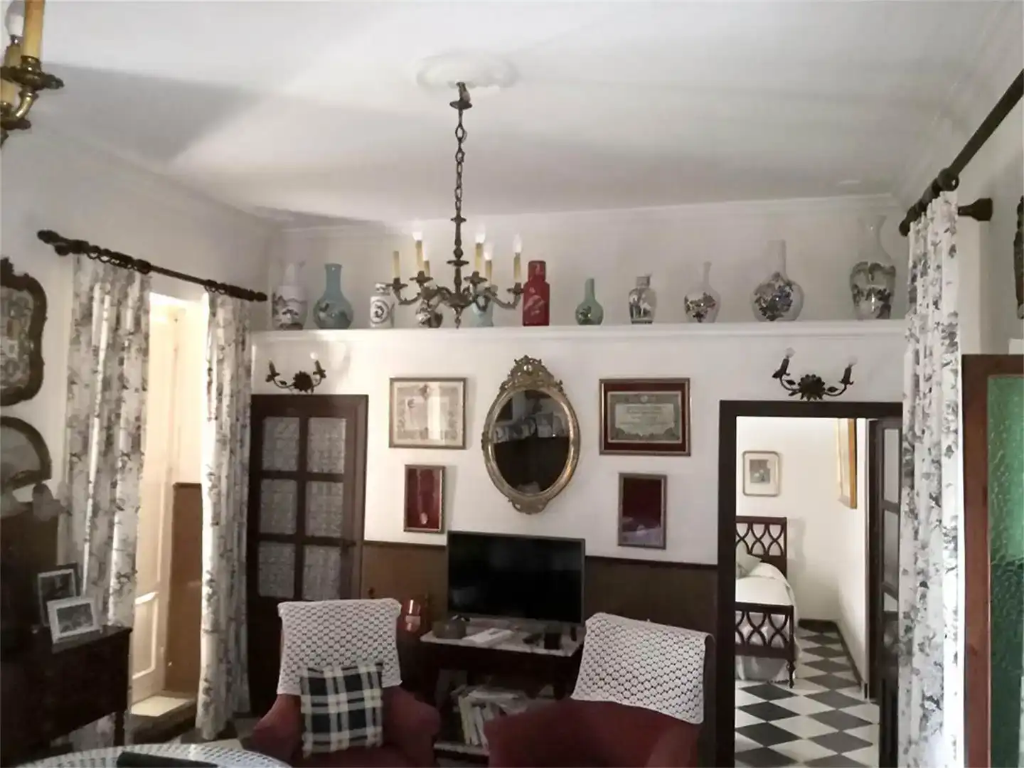Sala de estar de Dúplex en venta en Puerto Real con Trastero, Amueblado y Balcón