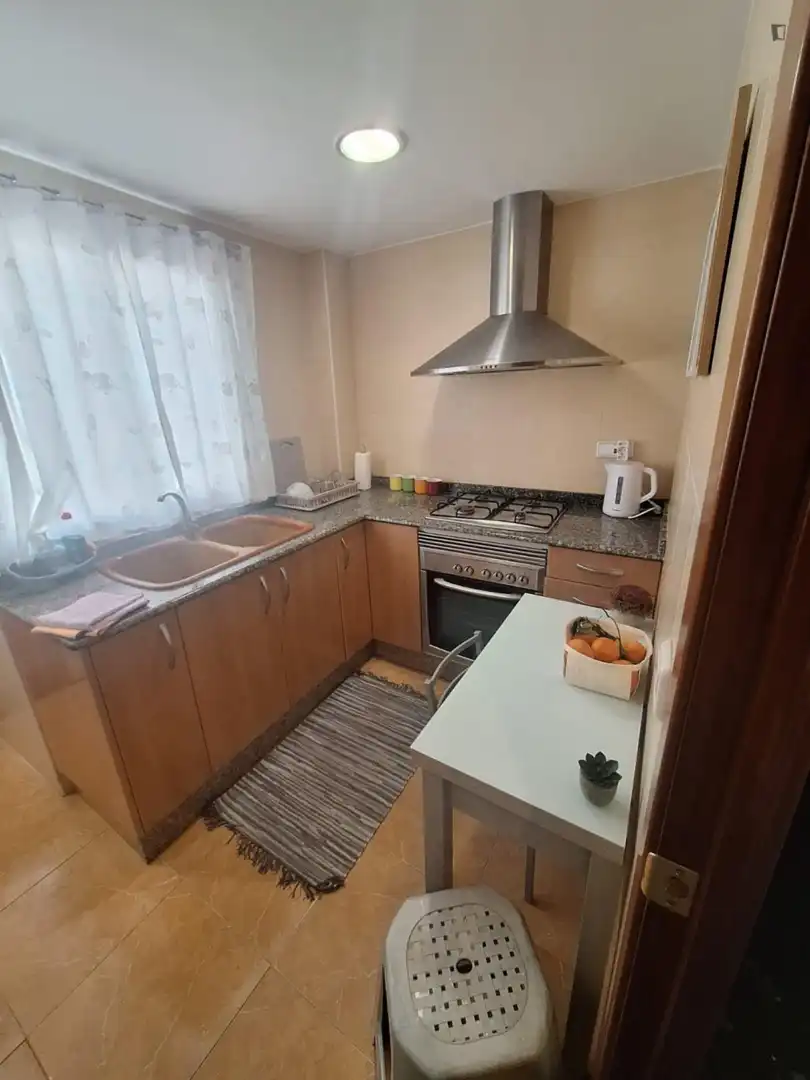 Cocina de Apartamento de alquiler en Moncada con Amueblado, Horno y Lavadora
