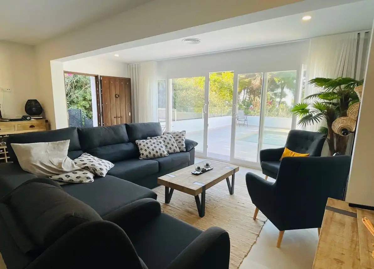 Living room of Houses for sale in Dénia  with Air Conditioner, Heating and Private garden
