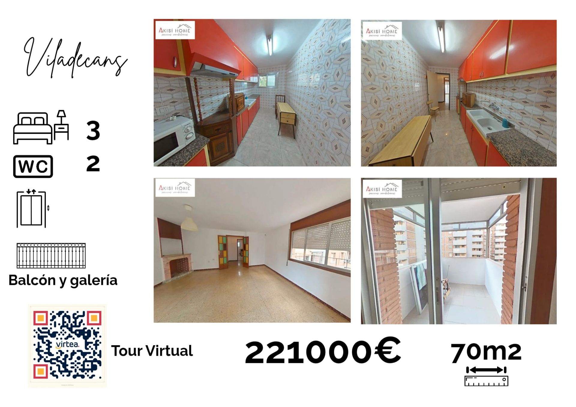 Exterior view of Flat for sale in Viladecans  with Balcony and Alarm