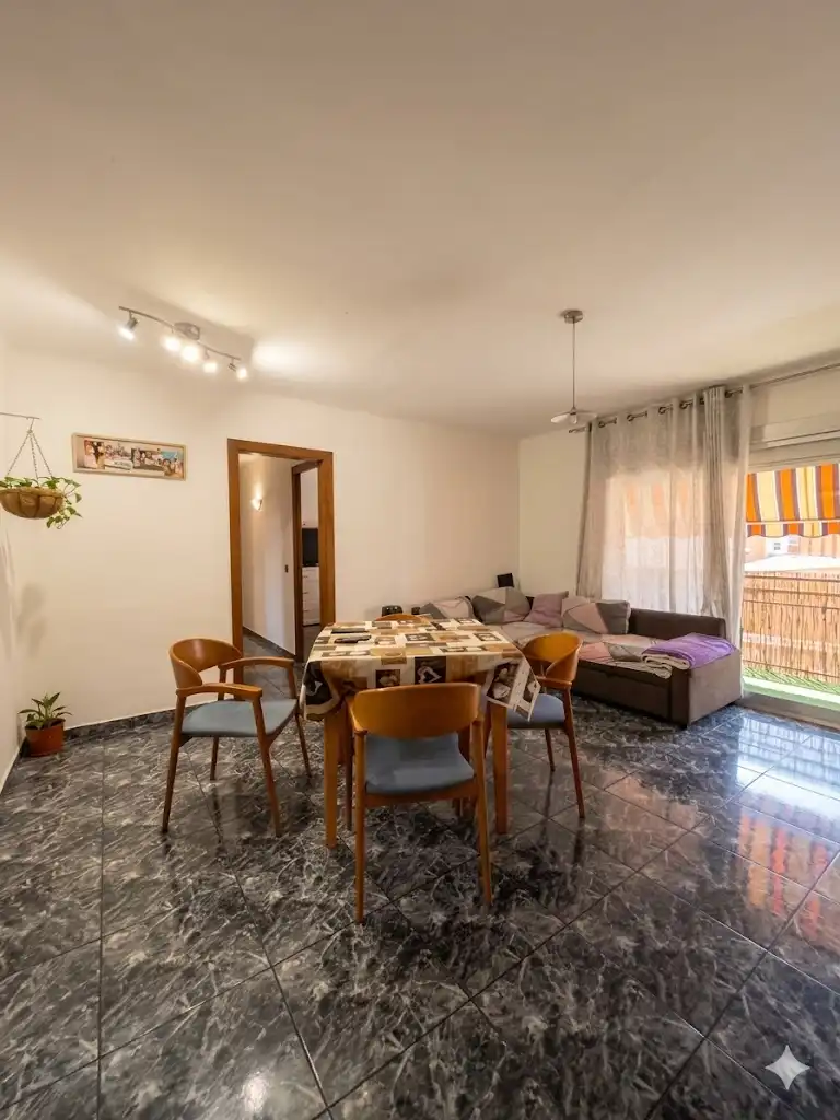 Sala de estar de Piso en venta en Rubí con Calefacción, Amueblado y Horno