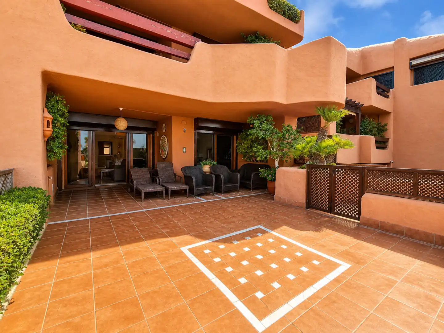 Terrassa de Apartament en venda en Estepona amb Aire condicionat, Terrassa i Moblat