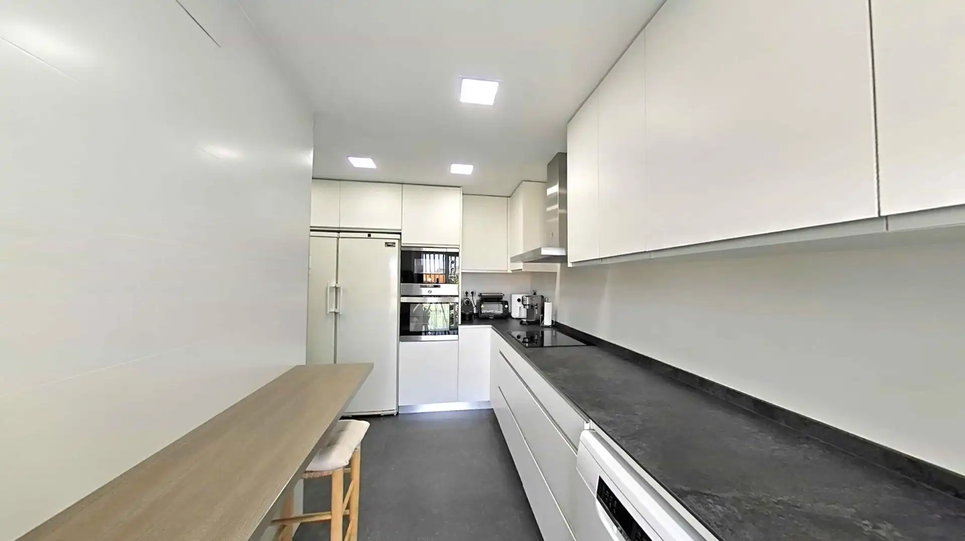 Küche von Wohnung zum Verkauf in Sabadell mit Heizung, Parkett und Balkon
