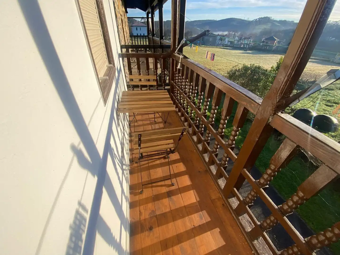 Balcony of Detached homes for sale in Hazas de Cesto  with Heating, Private garden and Terrace