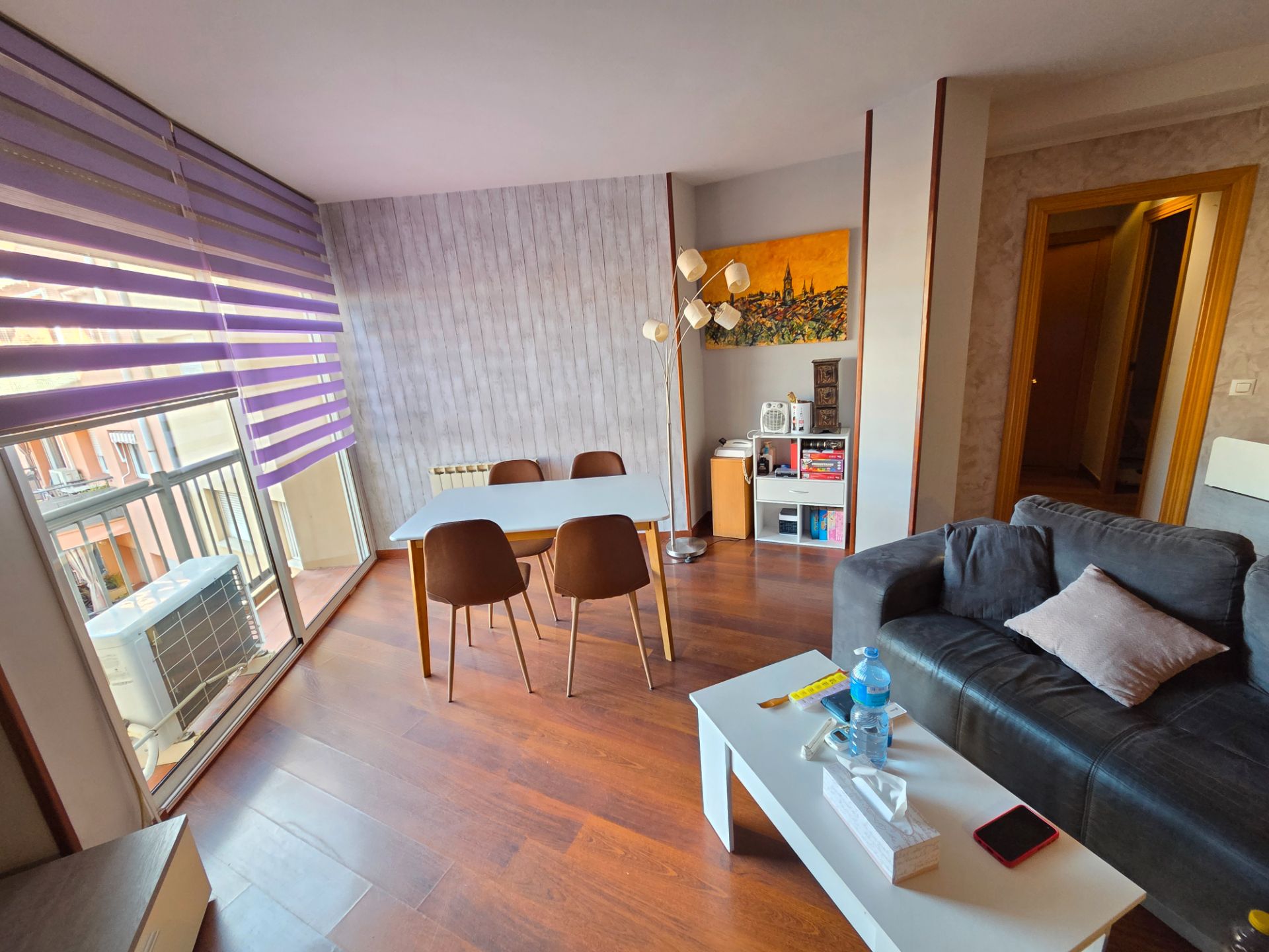 Sala d'estar de Pis en venda en Vilafranca del Penedès amb Aire condicionat, Calefacció i Parquet