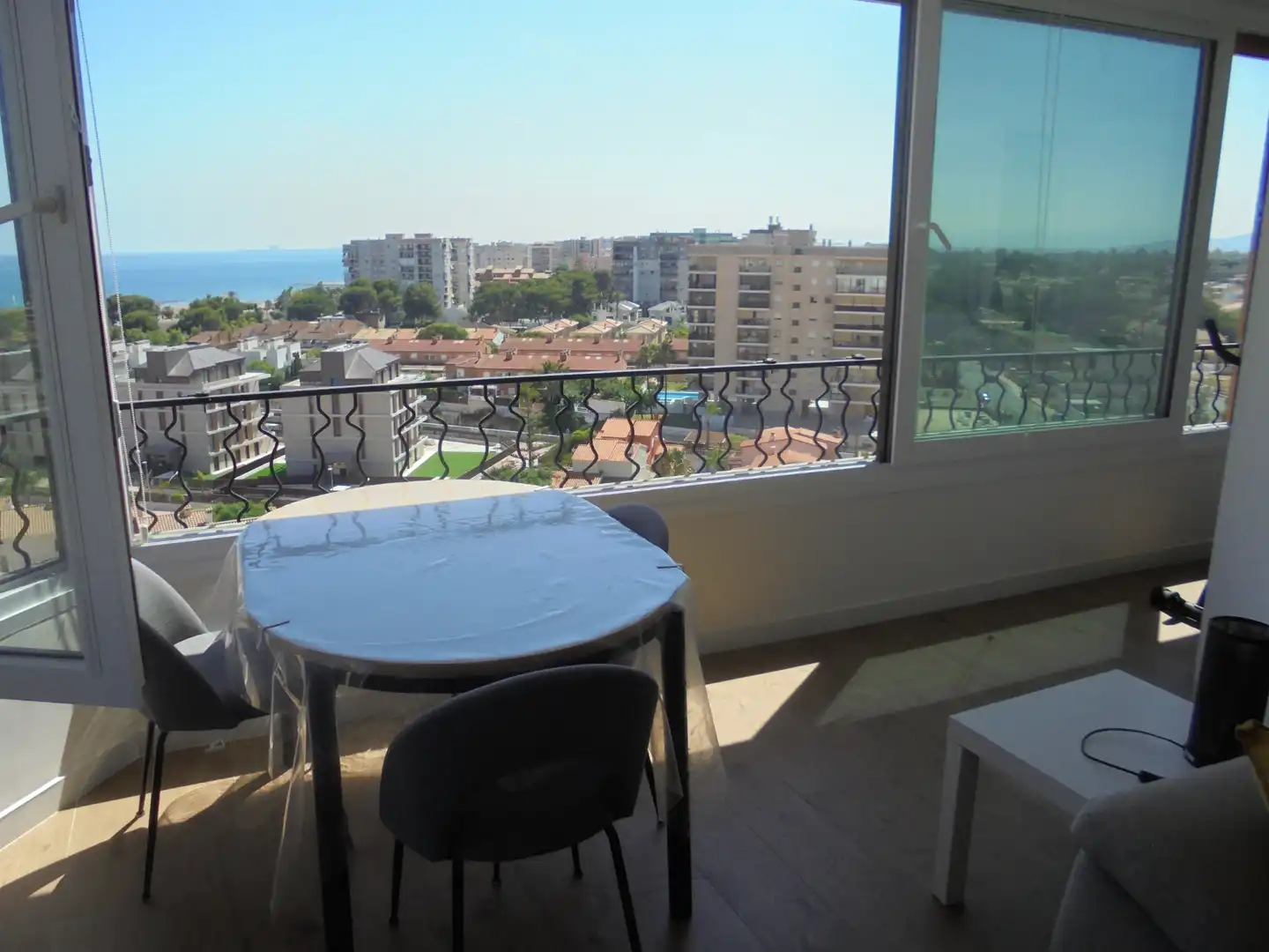 Terraza de Apartamento en venta en Benicasim / Benicàssim con Aire acondicionado, Terraza y Amueblado