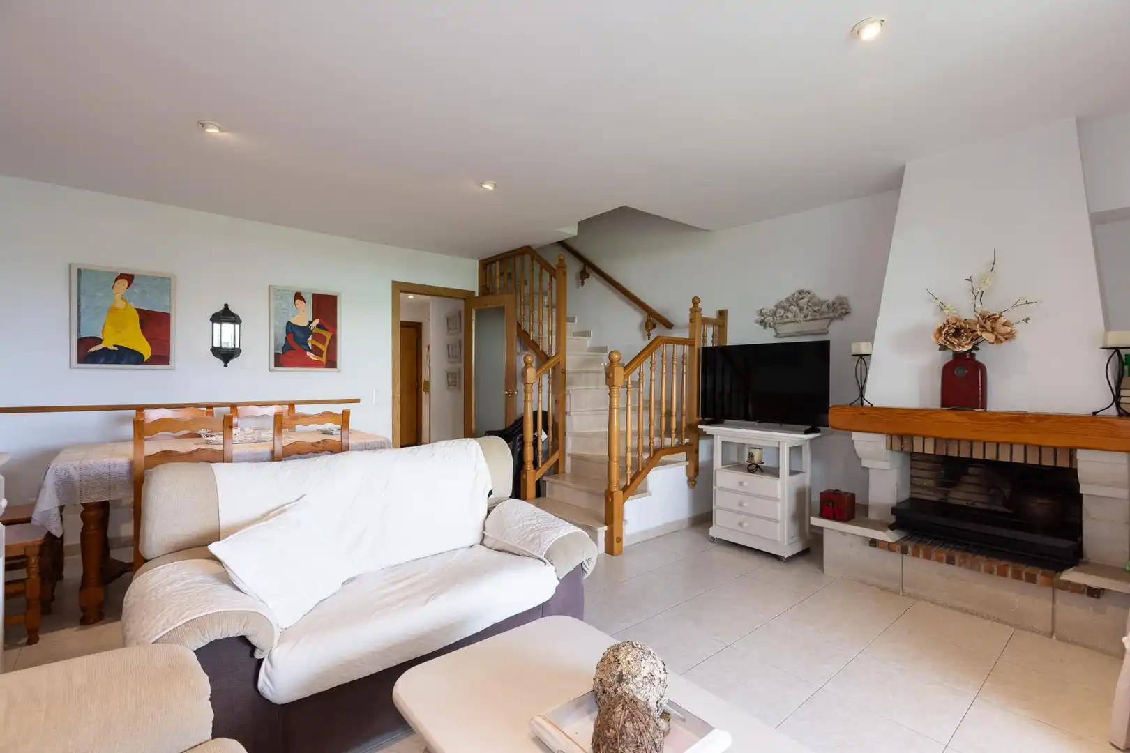Living room of Detached homes for sale in Vandellòs i l'Hospitalet de l'Infant  with Heating, Private garden and Terrace