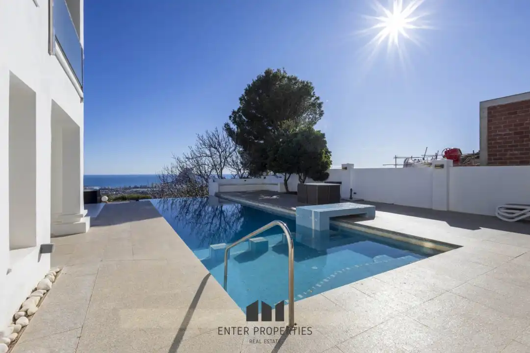 Swimming pool of Flat for rent in Calpe / Calp  with Air Conditioner, Heating and Terrace
