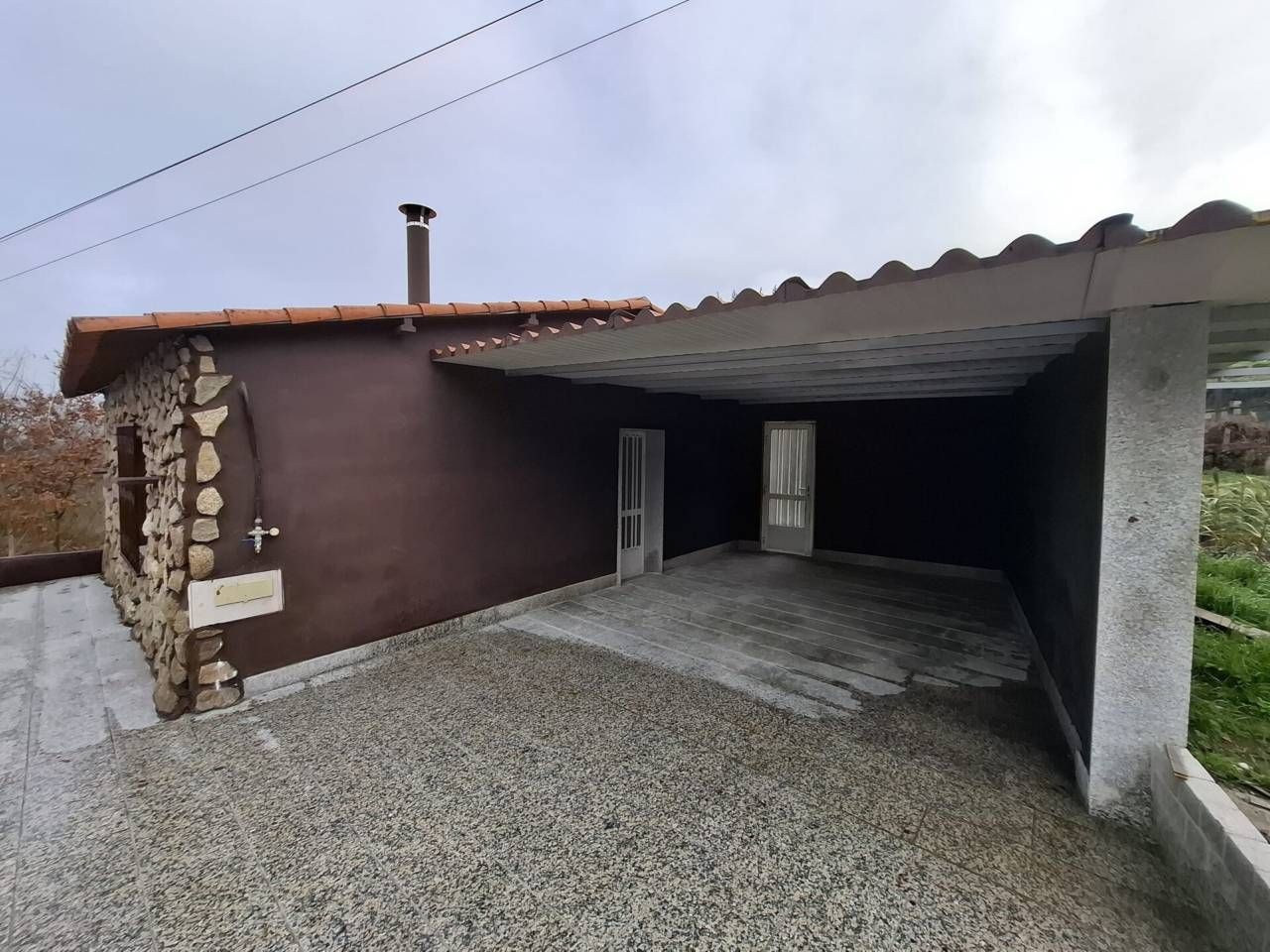 Vista exterior de Casa o chalet en venta en As Neves   con Calefacción