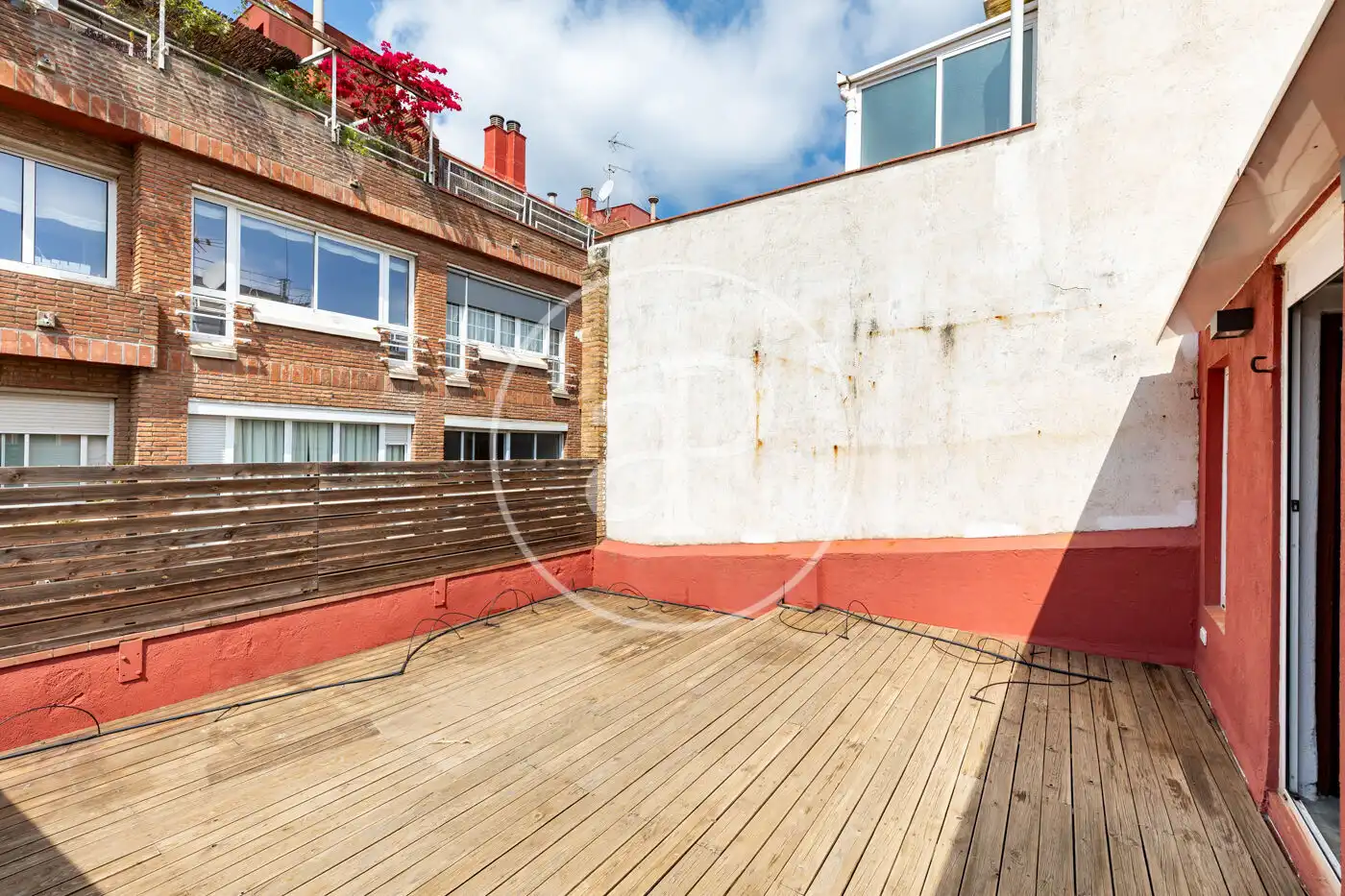 Terraza de Casa adosada en venta en Barcelona con Calefacción, Jardín privado y Terraza