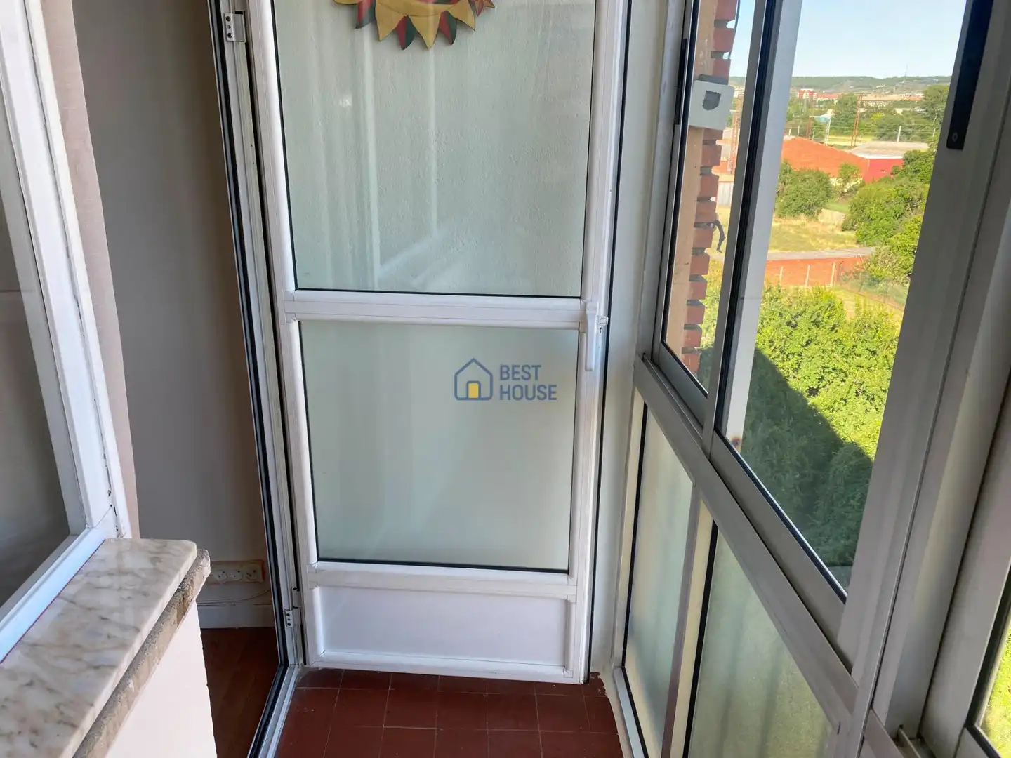 Terraza de Piso de alquiler en León Capital  con Calefacción y Amueblado
