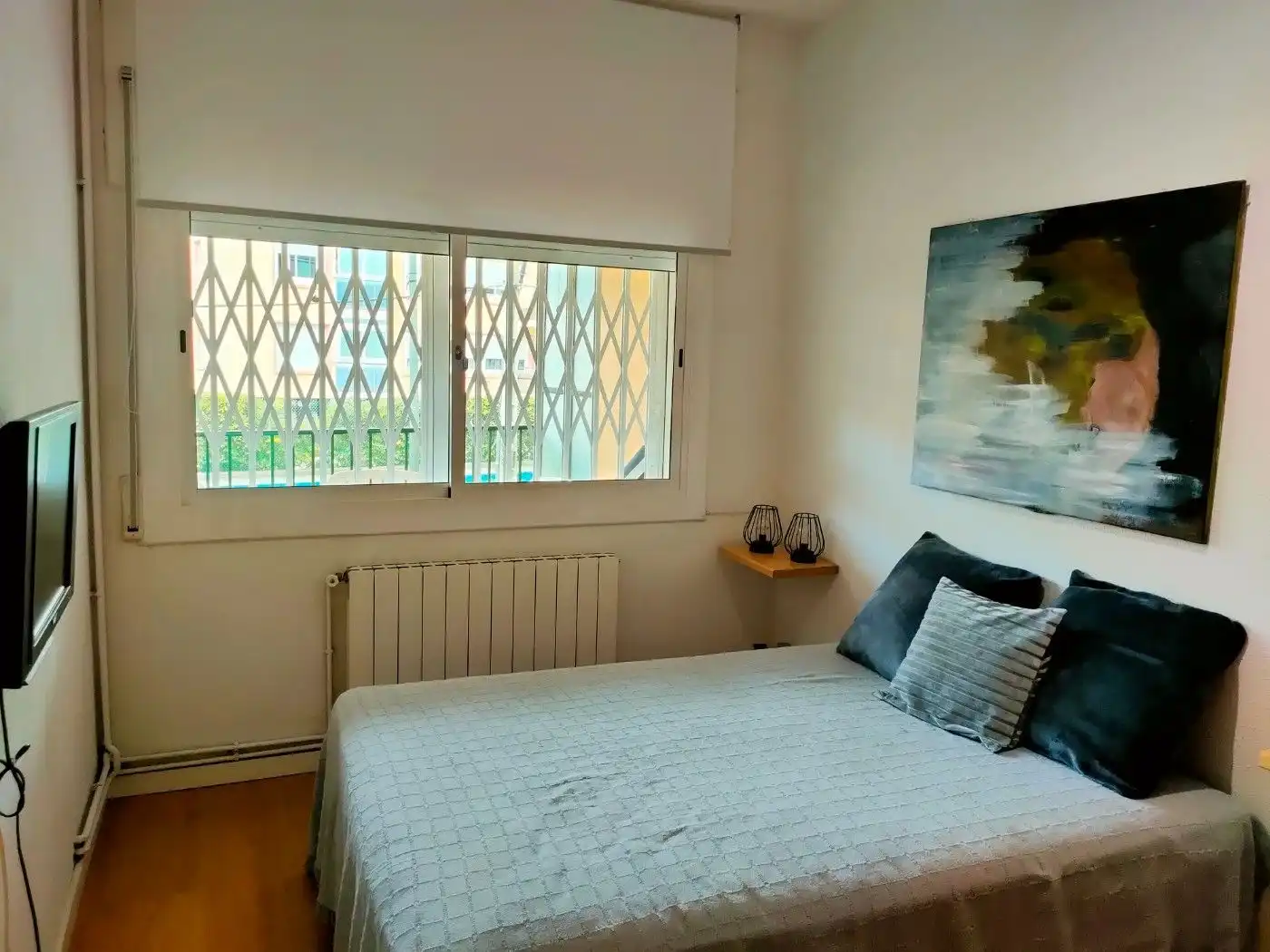 Schlafzimmer von Wohnungen zur Miete in Castelldefels mit Klimaanlage, Heizung und Terrasse