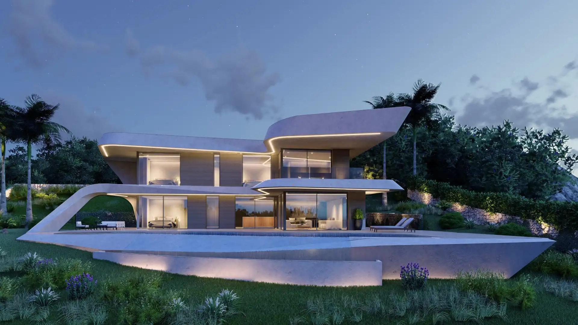 Exterior view of Houses for sale in Jávea / Xàbia  with Air Conditioner, Heating and Private garden
