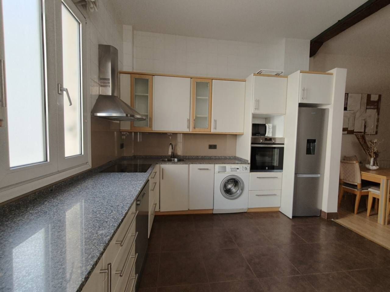 Cocina de Piso en venta en Bilbao  con Calefacción, Trastero y Amueblado