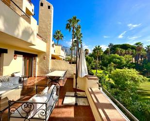 Terrassa de Apartament de lloguer en Marbella amb Aire condicionat, Terrassa i Piscina