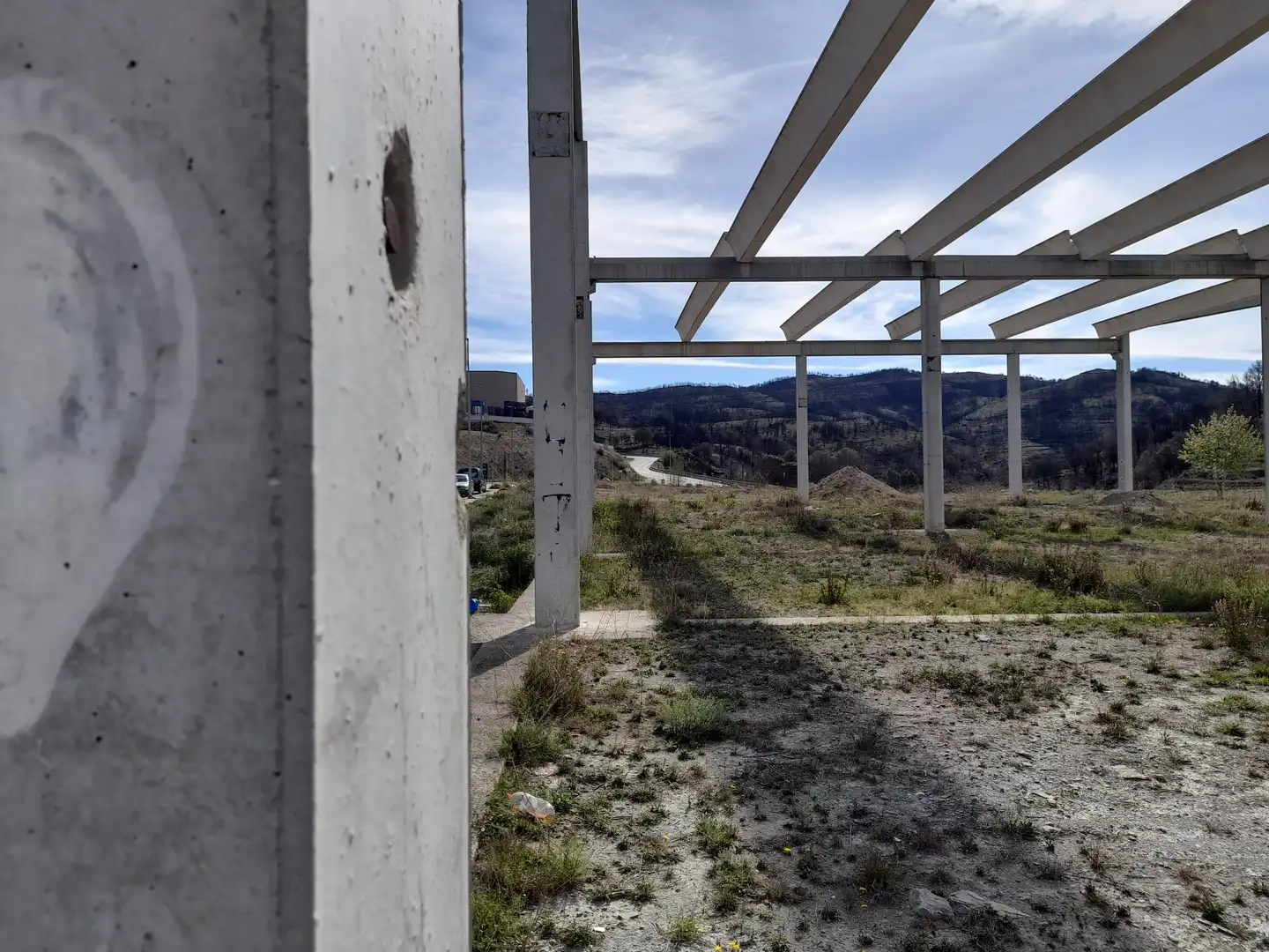 Außenansicht von Fabrikhallen zum Verkauf in El Pont de Vilomara i Rocafort