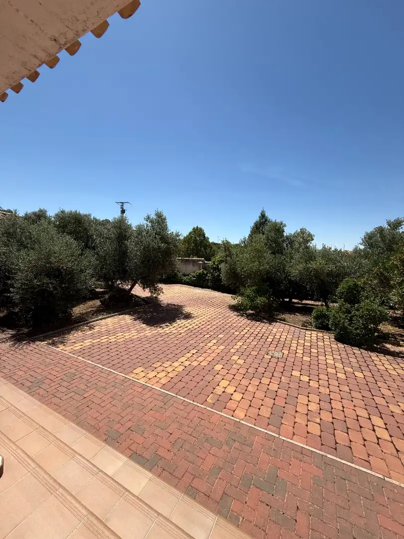 Terrassa de Casa o xalet en venda en El Bonillo amb Calefacció, Jardí privat i Terrassa