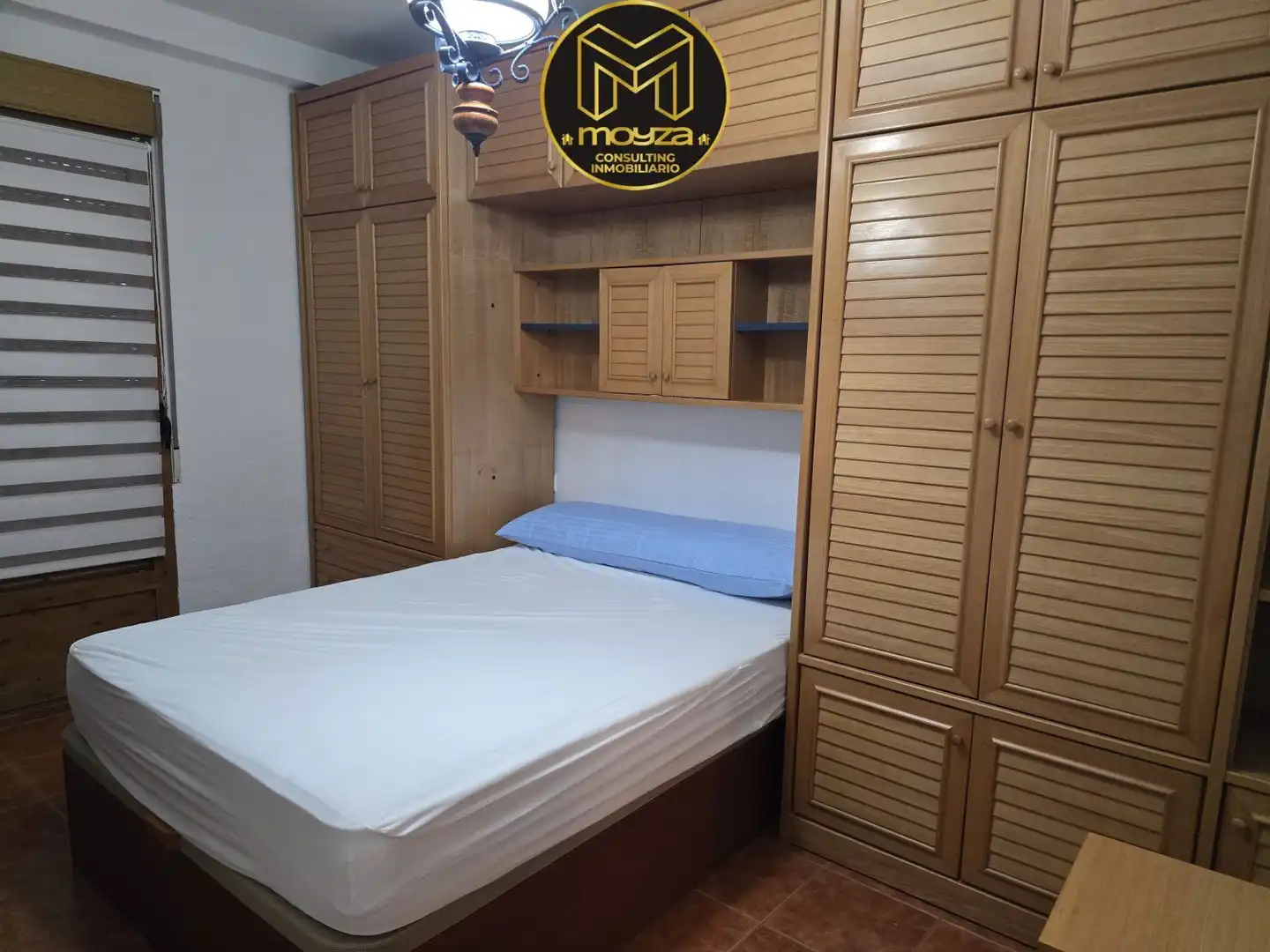 Schlafzimmer von Wohnung zur Miete in Jaén mit Klimaanlage, Heizung und Balkon