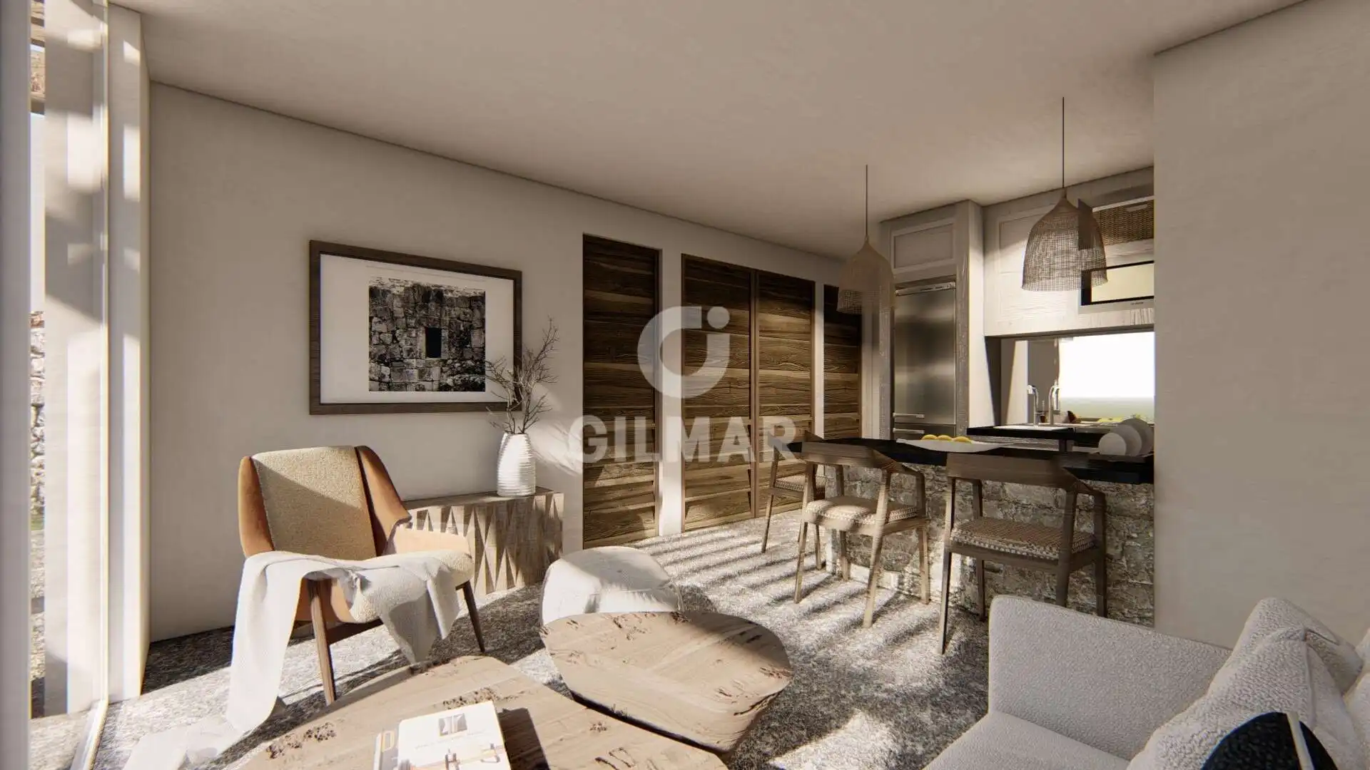 Living room of Flat for sale in Tarifa  with Heating, Private garden and Swimming Pool