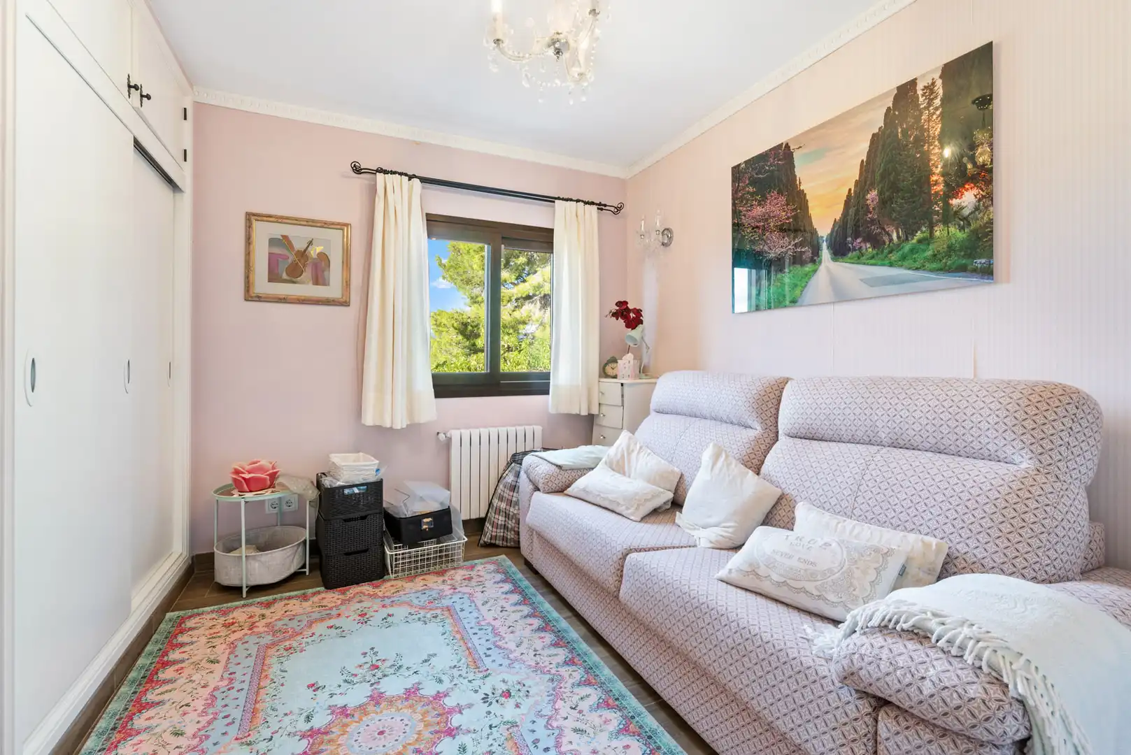 Schlafzimmer von Country house zum Verkauf in Calvià mit Klimaanlage, Heizung und Terrasse