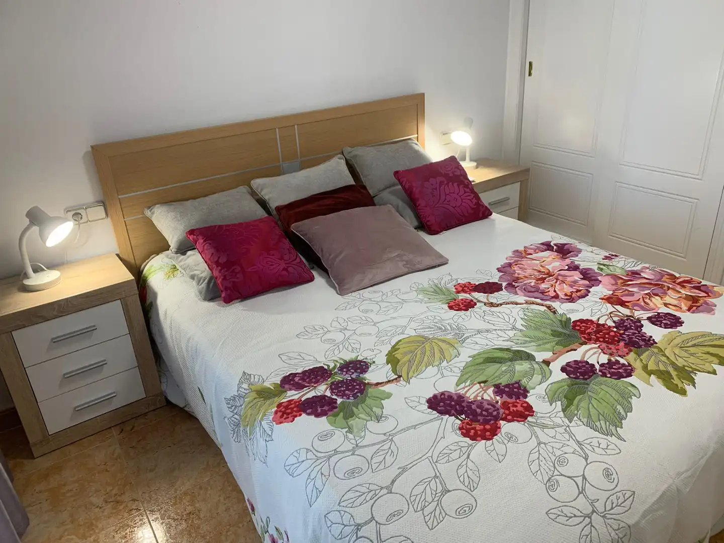 Schlafzimmer von Wohnungen zum Verkauf in Calpe / Calp mit Klimaanlage, Heizung und Terrasse