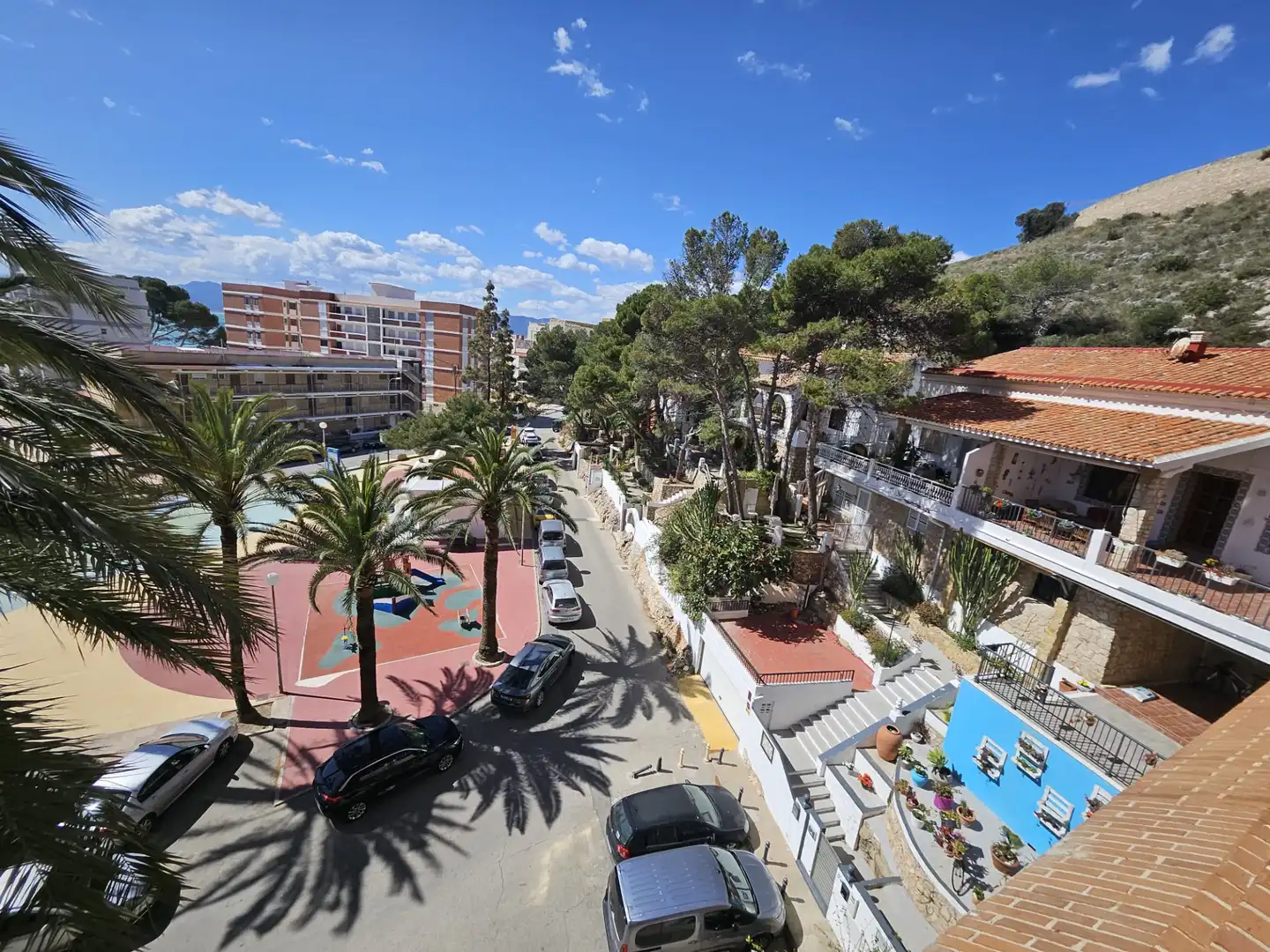 Außenansicht von Wohnungen zur Miete in Cullera mit Klimaanlage, Heizung und Terrasse