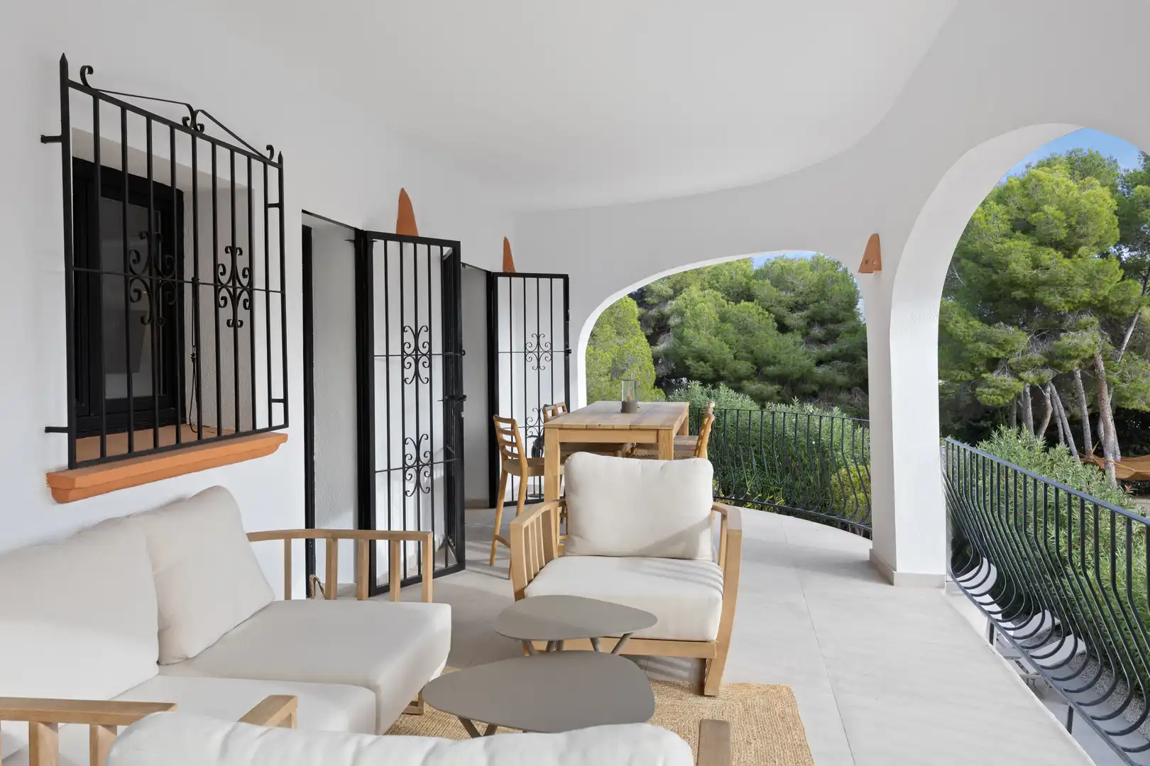 Terrassa de Casa o xalet en venda en Moraira amb Alarma