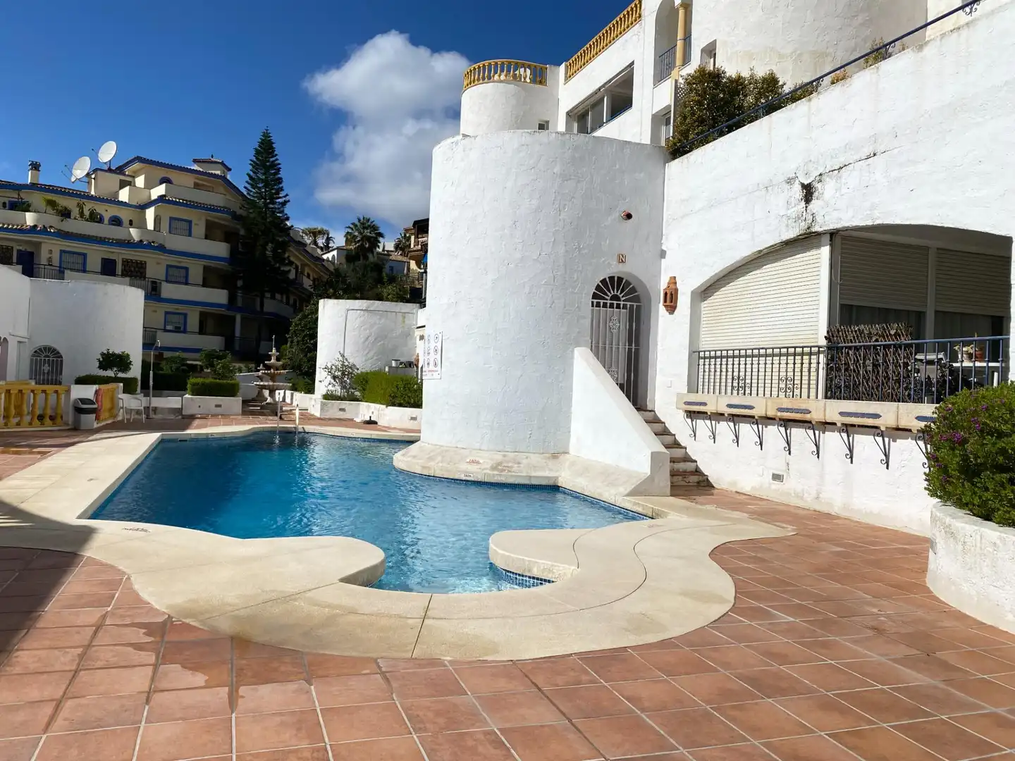 Swimming pool of Apartments for sale in Mijas  with Terrace and Community pool