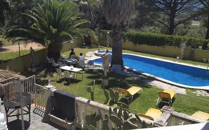 Swimming pool of House or chalet for sale in Tordera  with Air Conditioner, Terrace and Swimming Pool