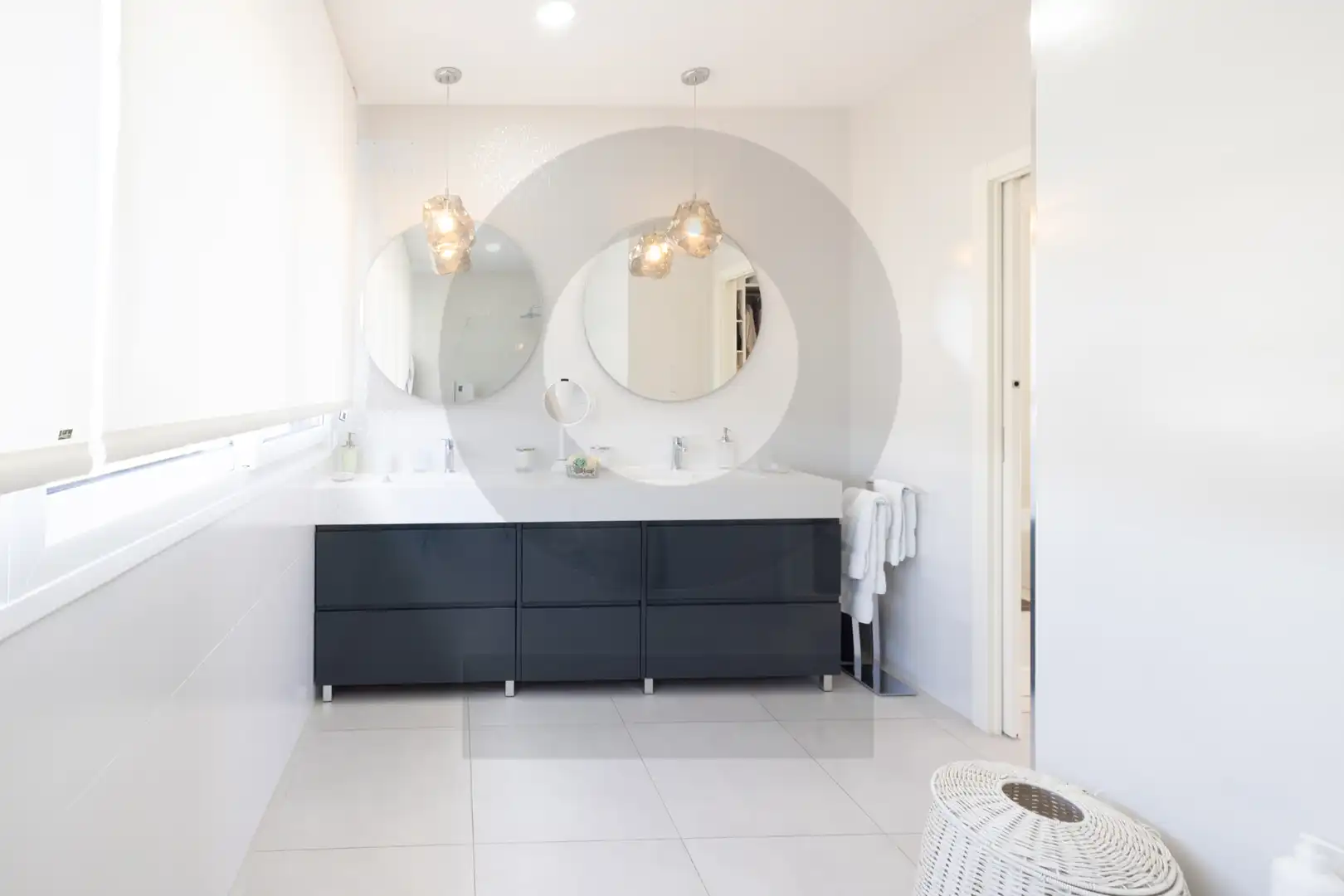 Baño de Casa o chalet en venta en Majadahonda con Aire acondicionado, Calefacción y Jardín privado