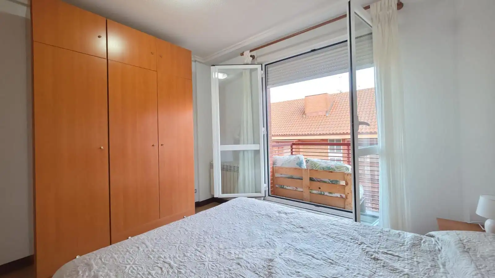 Bedroom of Flat for rent in Salamanca  with Heating, Terrace and Swimming Pool