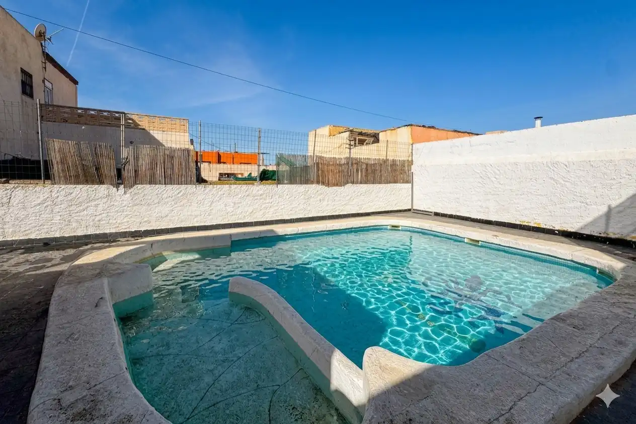 Swimming pool of Houses for sale in Almería  with Terrace, Storage room and Swimming Pool