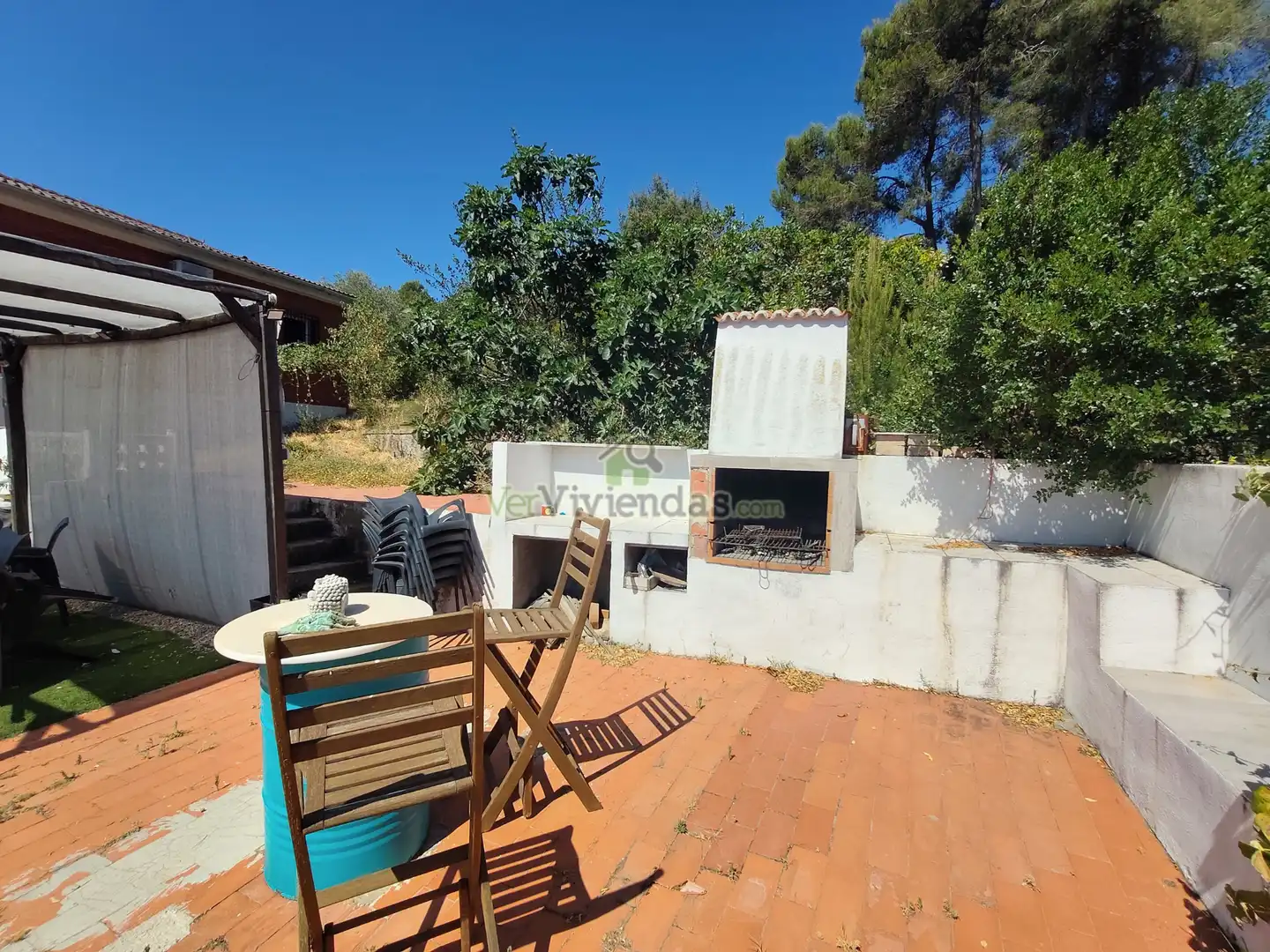 Jardí de Casa o xalet en venda en Vallirana amb Aire condicionat, Calefacció i Jardí privat